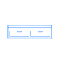 Furniture Daybed Ikea Brimnes Daybed Sketch Drawing Svg, Free Vectors File